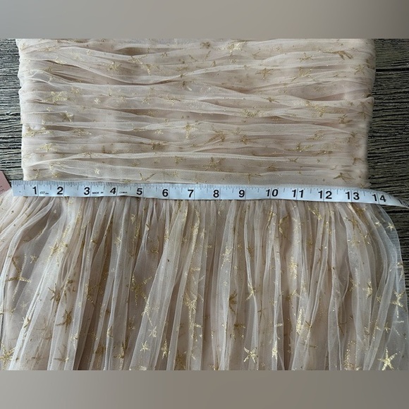 BHLDN x Joanna August | Brenda Star Tulle maxi dress Size 8 NWT - Picture 8 of 16